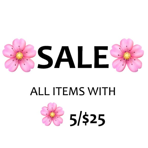 🌸SALE🌸 ALL ITEMS WITH  🌸 5/$25 - Picture 1 of 6